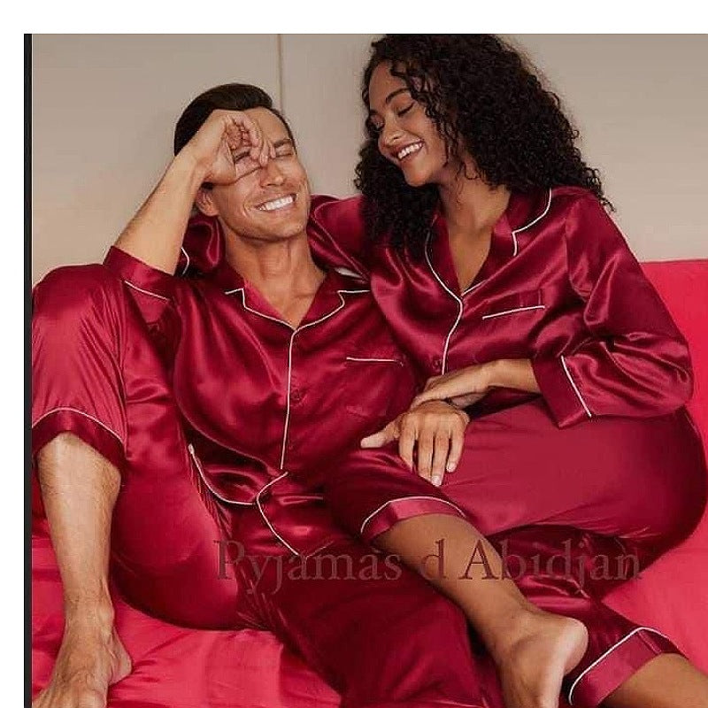 Pyjamas pour les couples(livraison au frais du client)